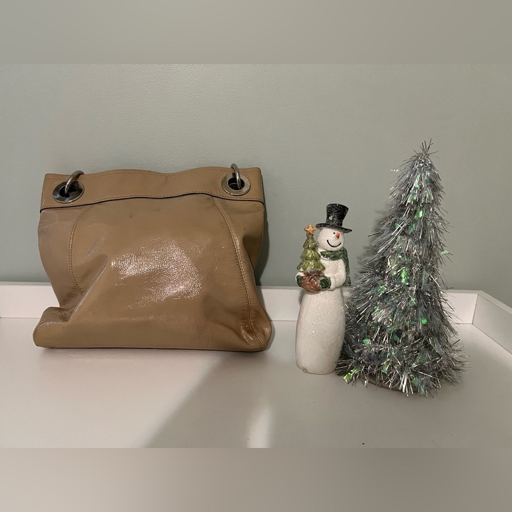 Coach Ashley tan Leather Hobo Shoulder Bag.  A1273-F17953. - Picture 3 of 5